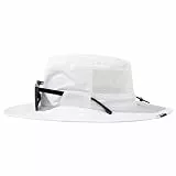 TOP-EX UPF 50 Herren Safarihut mit breiter Krempe und - UV-Schutz Fischerhut, Wasserdicht Sonnenhut - Atmungsaktiv & Faltbarer für Outdoor, Wandern, Camping, Angeln Weiß M/L