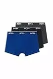 HUGO BOSS Herren Trunk 3p Co/EL Boxershorts, Open Blue 487, L