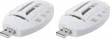 lfdhcn Tragbare USB Elektrische Mückenschutz Killer Wandern Outdoor Summer Home Neu (Packung mit 2)