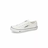Dockers by Gerli Damen Low-Top Sneaker, Frauen Halbschuhe,schnürschuhe,schnürer,Business,Freizeit,straßenschuhe,Weiss,39 EU