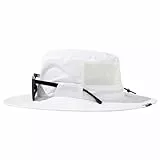 TOP-EX Herren UPF 50 Safarihut mit breiter Krempe und - UV-Schutz Fischerhut, Wasserdicht & Atmungsaktiv - Faltbarer Sonnenhut für Outdoor, Wandern, Camping, Angeln Weiß M/L