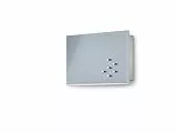 blomus -VELIO- Schlüsselkasten / Glasmagnettafel in trendigem Grau, hochwertige Verarbeitung, 7 Schlüsselhaken, magnetischer Verschluss, moderne Schlüsselbox (B / H / T: 30 x 20 x 5 cm, Grau, 65365)