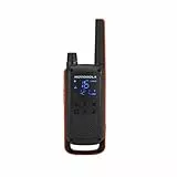 Motorola Talkabout T82 PMR Funkgerät (Bis zu 10 km Reichweite, IPx2 Spritzwasserschutz, 500 mW, VOX)