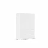 Rauch Möbel Costa, Kleiderschrank für Schlafzimmer, Kinderzimmer, Babyzimmer, Jugendzimmer, Flur, Garderobe 3-türig, 2 Schubladen, Push-to-Open, Farbe Weiß, Breite 136 cm