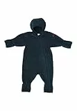 Sterntaler Baby Jungen Overall - Melange aus Microfleece Mit Stickerei und Reißverschluss - Marine, 56
