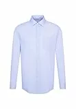 Seidensticker Herren Mens Regular Longsleeve Cotton Business Shirt, Hellblau(003000), 42 EU