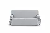 Eysa Levante Sofa überwurf, Baumwolle, Nerz, 155cm. Gültig 170-210cm, Grau