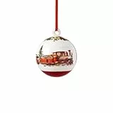 Villeroy & Boch - Annual Christmas Edition Jahres-Kugel 2025 Bunt, Kugel Weihnachten, Ornament, Baumschmuck, Weihnachtsdekorationen, Deko Weihnachten, Sammlerstück, Premium Porzellan