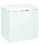 Bauknecht GTE 206 A2+ Gefriertruhe / 204 L Nutzinhalt / Supergefrierfunktion/ 2 Vorratskörbe / Door Balance, Weiß
