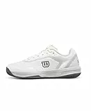 WILSON Courtglide Damen Tennisschuh, Weiß/Lunar Rock/Grau, Gr. 40