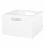 roba Aufbewahrungsbox für Kinder - Stauraum für Spielzeug - Aufbewahrungskiste für Kinderzimmer - Holz weiß