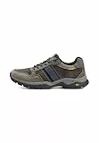 camel active Herren Low-Top Sneaker, Männer Halbschuhe,Wechselfußbett,Freizeit,straßenschuhe,Strassenschuhe,Sportschuhe,Asphalt/blau,45 EU