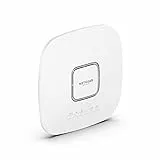 Netgear WAX625 WLAN Access Point PoE+ WiFi 6 (AX5400 Speed Dual-Band, WPA3, 802.11ax Mesh-fähig, 2.5G LAN, Lokal oder Insight Remote Management, Powered - Netzteil optional), AX5400 (WAX625)