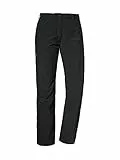 Schöffel Damen Pants Engadin1 Warm L, warme Wanderhose mit 4 Wege-Stretch, robuste Thermohose mit vorgeformtem Knie und verstellbarem Bund, black, 46