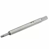 sourcing map Gewindebohrer-Ausdreher M3 / 5# (metrisch/Zoll), 3 Flöten, gebrochenes, abisoliertes Gewinde, Gewindebohrer-Entferner, Werkzeug aus Kohlenstoffstahl
