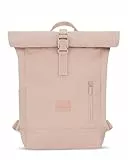 Johnny Urban Rucksack Damen & Herren Klein Rosa - Robin Small - Kleiner Rolltop Daypack mit 12 Zoll Laptopfach - Tagesrucksack für Uni City Business - Wasserabweisend