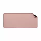 Logitech Desk Mat - Studio Series, Multifunktionale große Unterlage, Erweiterte Mausmatte, Anti-Rutsch-Gummiboden, Spritzwassergeschützt, Langlebig - Rosa