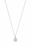 Esprit Damen-Kette 925er Silber 38 Zirkonia One Size, Silber 32023007