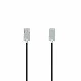 Hama HDMI Kabel, Stecker – Stecker, 2m (Ultra HD 4K, HDR, Ethernet, ARC, ultradünn, leicht, flexibel, Vollmetallgehäuse, ideal auch für Smartphone, Tablet, Laptop etc.) schwarz