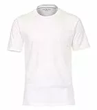CASAMODA Herren T-Shirt Halbarm Doppelpack 092500 Besonders pflegeleicht Weiß - Uni (000), L