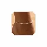 VIROMY Zierliche Perle Fußkettchen für Frauen 14k Vergoldet Sommer Strand Perle Fußkettchen Nicht Anlaufen Wasserdicht Zierlichen Fuß Kette