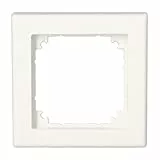 Schneider Electric Merten M-Smart-Rahmen für Schalter und Steckdosen, 1-Fach, polarweiss glänzend, Artikelnummer 478119