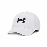 Under Armour Men's Blitzing Low Stretch Fit Cap - White / / Black - M/L