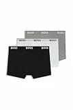 HUGO BOSS Herren Trunk 3p Co/EL Boxershorts, Assorted 999, L