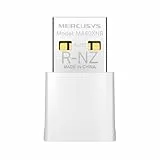 Mercusys MA60XNB Nano Bluetooth WLAN Stick Für PC, 𝐁𝐥𝐮𝐞𝐭𝐨𝐨𝐭𝐡 𝟓.𝟑 Wi-Fi 6 AX900 Dual Band WLAN Adapter, Nano Größe, WPA3, MU-MIMO, nur Kompatibel mit Windows 11/10