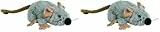 TRIXIE 45735 Katze Spielmaus, Plüsch, 7 cm, für Alle Rassengrößen, 1 Stück (2er Pack)