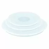 Tefal Ingenio Kunststoffdeckel 3-tlg. Set, 16/18/20 cm, kompatibel mit Ingenio Topf und Pfannensets, platzsparende Aufbewahrung, gefriergeeignet, spülmaschinengeeignet, hermetischer Verschluss, L98490
