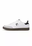 FILA Herren Sneaker COURTBAY mit Cupsohle, Weiß (White-Black), 43