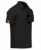 igeekwell Poloshirt Herren Kurzarm Atmungsaktives Golf-Polo-Hemd Summer Poloshirts Männer mit Brillenhalter Knopfleiste T-Shirts Casual Sport Shirt Regular Fit Golf Tennis