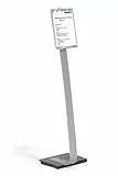 Durable Präsentationsständer Info Sign Stand A4, für Hoch- und Querformat, 481223