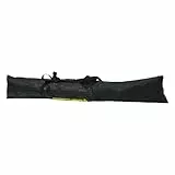 Fischer Skitasche Skisack Skihülle Skicase Eco Alpine - 190 cm Länge - Tasche für 1 Paar Ski mit 2 Stöcken - Robustes Skicover - wasserfest mit Tragegriff - Ski Tasche mit Griff