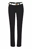 OXMO Chakira Damen Chino Hose, Größe:38, Farbe:Black (799000)
