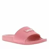 Levi's Damen June Batwing Patch S Sandals, Dark Pink, 39 EU