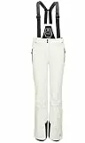 killtec Damen Skihose/Ski-Trägerhose mit abzippbarem Latz und Kantenschutz Laraka, gebrochenes Weiss, 44, 35247-000