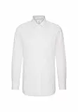 Seidensticker Herren Mens Regular Longsleeve Cotton Business Shirt, Weiß, 42 EU