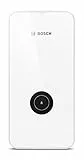 Bosch Thermotechnik elektronischer Durchlauferhitzer Tronic 4000 15/18/21 kW, umschaltbar, druckfest, stufenlose Temperaturwahl, 400 V, moderne Glas-Optik, weiß, Tronic 4000 15/18/21 EB