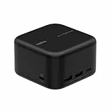 Belkin Connect USB-C-6-in-1-Core-GaN-Docking-Station (130 W), 96 W PD für Peripheriegeräte, USB-C, USB-A, Gigabit-Ethernet, HDMI-4K-Anschlüsse zum Gamen, für MacBook Pro, Windows-Laptops, Chromebook