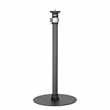 Koolehaoda Einbeinstativständer für den Schreibtisch, 40–71 cm Kohlefaser Einbeinstativ Montageständer mit Schwerer Basis für DSLR-Kamera, Licht, Webcam, Live-Streaming, Vlogging