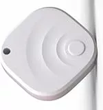 Smart Tag Works, Tracker Tag mit Find My App (nur iOS), Keys Finder, IP67 wasserdichte Tracking Tags - 1 Pack (Weiß)