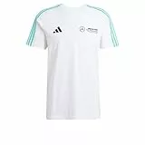 Adidas Herren Mercedes - AMG Petronas Formula ONE Team DNA Tee Men, White/Black, XL