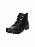 Think! Herren Kong nachhaltige Lammfell Stiefelette, 0010 SCHWARZ, 45 EU