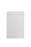 MAUL Klemmbrett A4 MAULpro | Schreibbrett aus Kunststoff im DIN A4 Hochformat | Clipboard zum Aufhängen | Moderner Klemmer zur Aufbewahrung von Papier | Für Büro, Küche und Werkstatt | Weiß