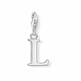 THOMAS SABO Damen Charm-Anhänger Buchstabe L 925Er Sterlingsilber 0186-001-12