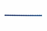 GBC Kunststoff-Binderücken 21 Ringe 25 Blatt A4 6 mm 100 Stück blau