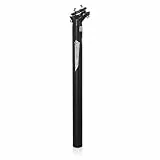 TIKBRO Fahrrad Sattelstütze Aluminiumlegierung 27,2 mm 30,9 mm 31,6 mm, Länge 350 mm 400 mm, für Rennrad MTB und BMX