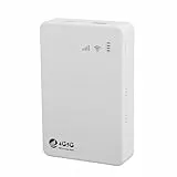 4G LTE Mobile WiFi Hotspot, 5G Entriegelter Router mit SIM-Karten-Slot, 300MBPS, 10 Geräte, 10000mAh für Reisen